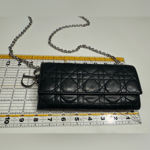 Christian Dior cannage wallet on chain - Picture 7 of 16
